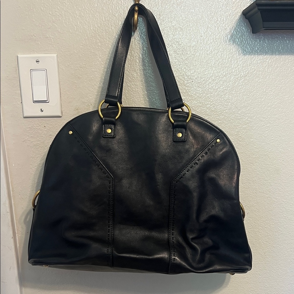 YSL Muse Bag- Black Leather - Picture 7 of 11